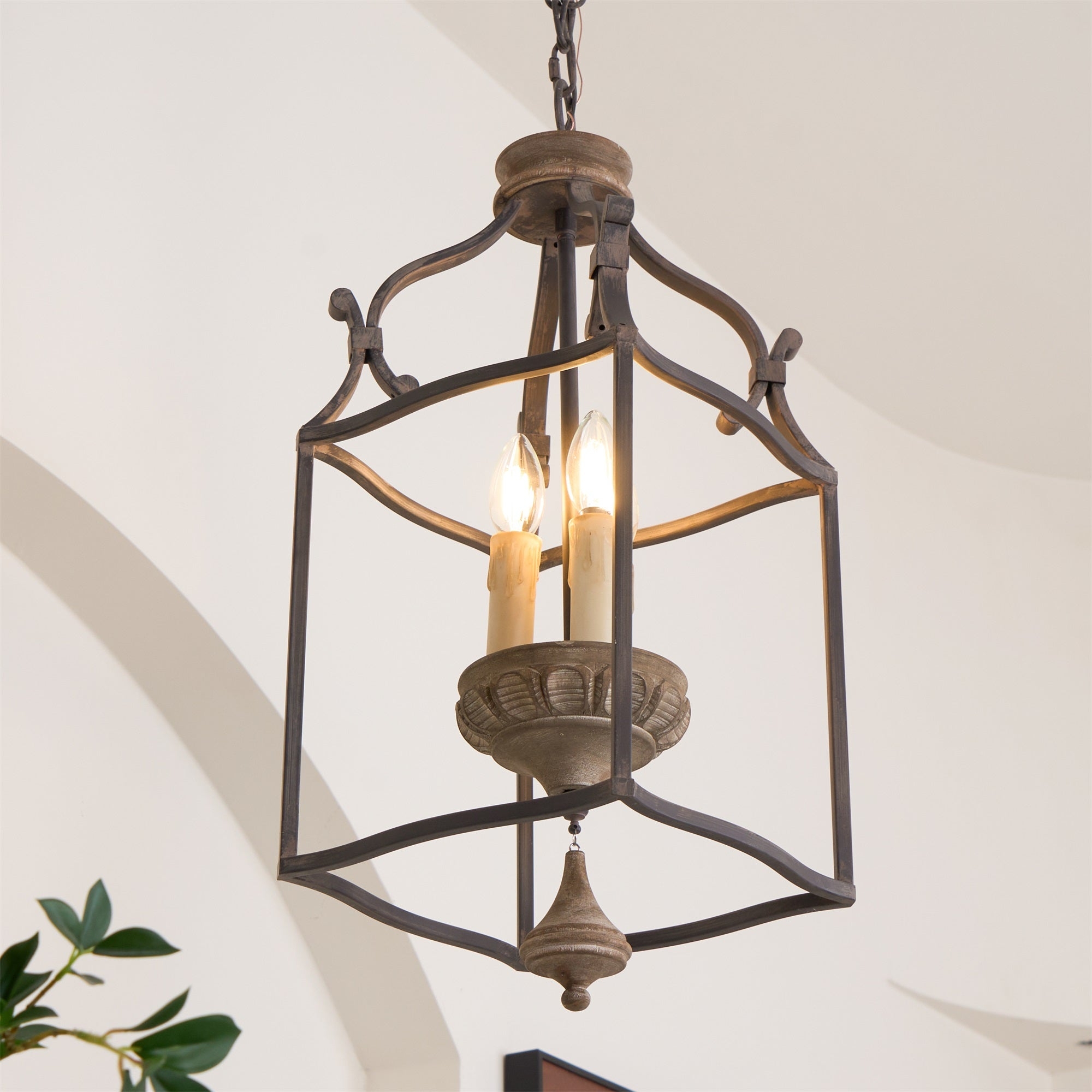 Traditional Birdcage Chandelier D525