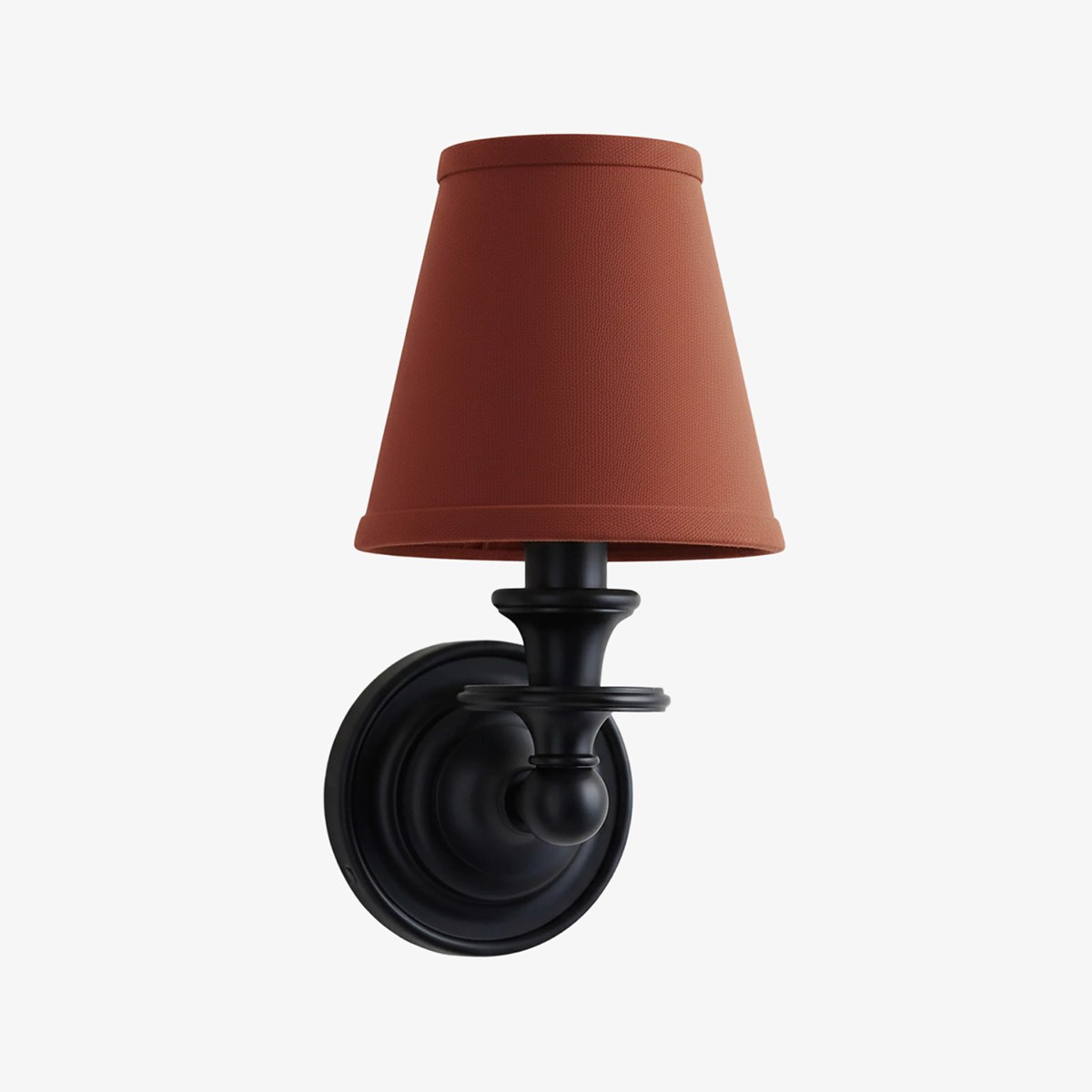 Kalvora Classic Sculpted Wall Sconce – Fabric Shade Sconce For Indoor Accent Lighting KL1162