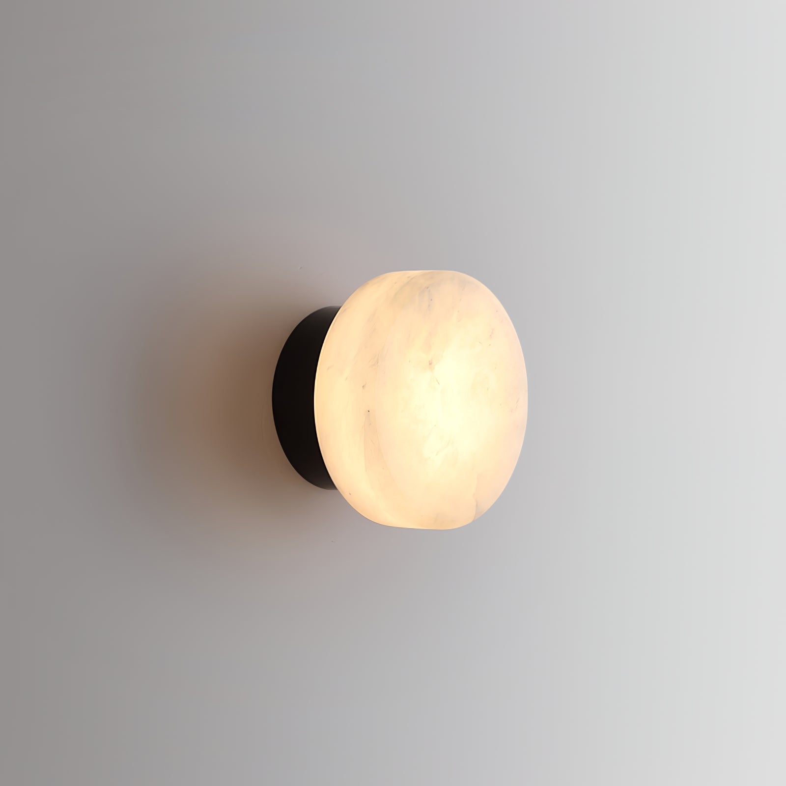 Cylindrical Alabaster Wall Light D399