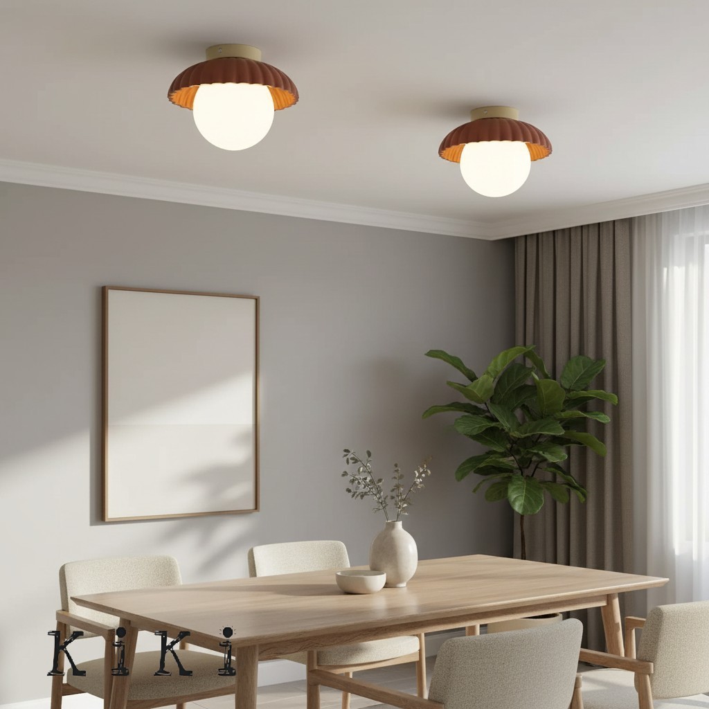 Alien Flower Ceiling Light - Modern Design Ceiling Lamp for Bedroom and Bathroom KL214