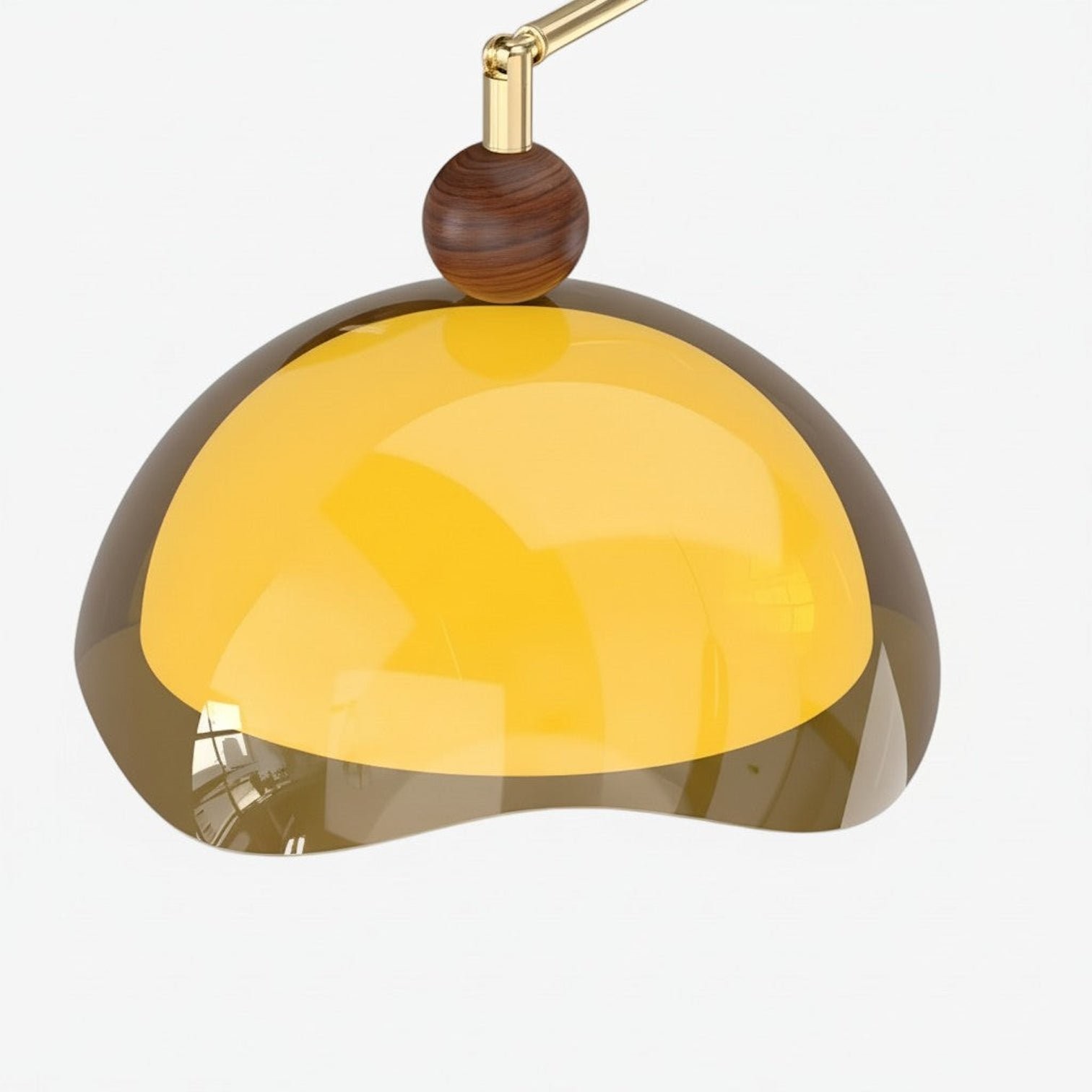 Afterglow Contemporary Wall Lamp with Wood Texture Base - Ambient Lighting for Hallway and Entryway KL2149