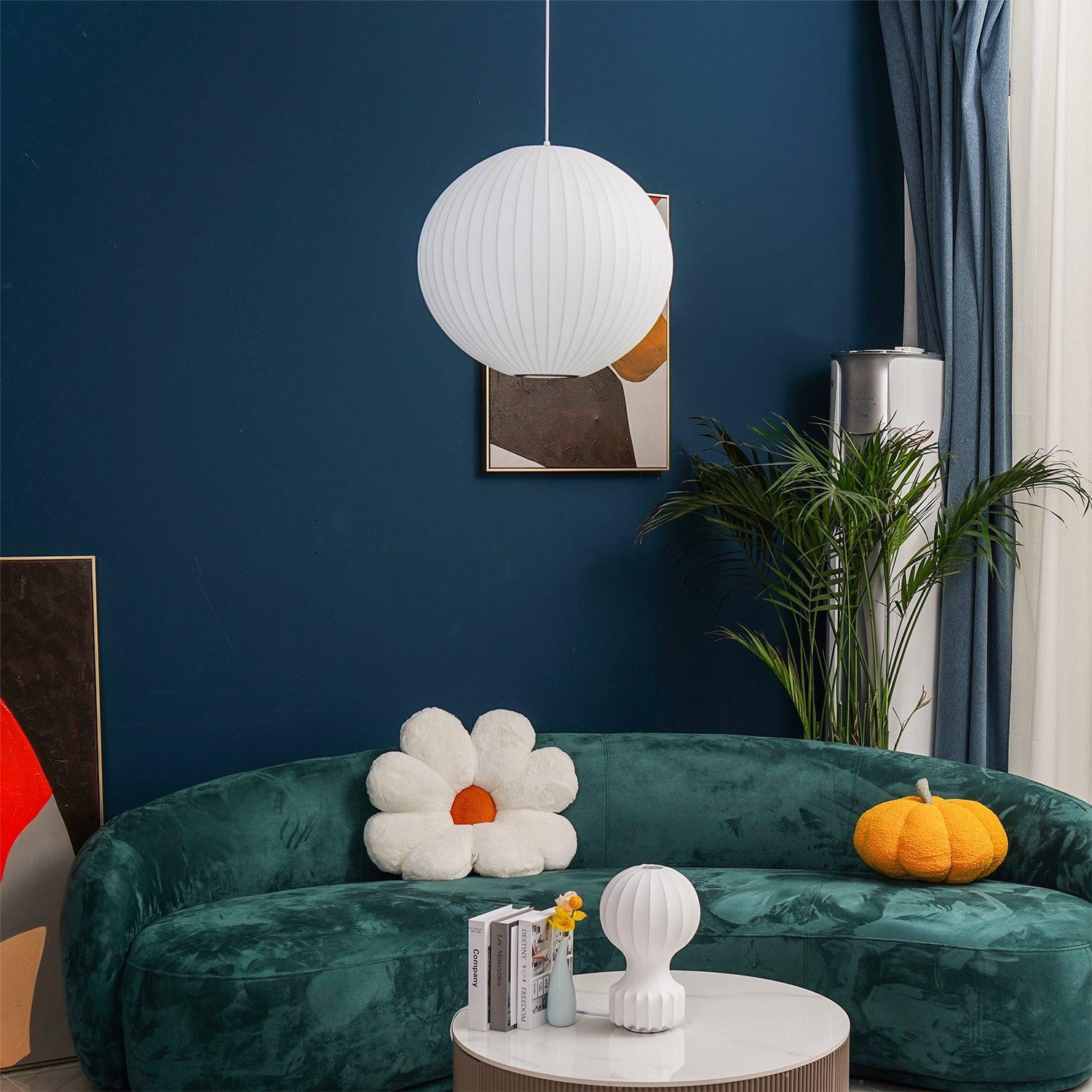 Nelson Minimalist Bubble Pendant Lamp - Elegant Hanging Light for Contemporary Interiors