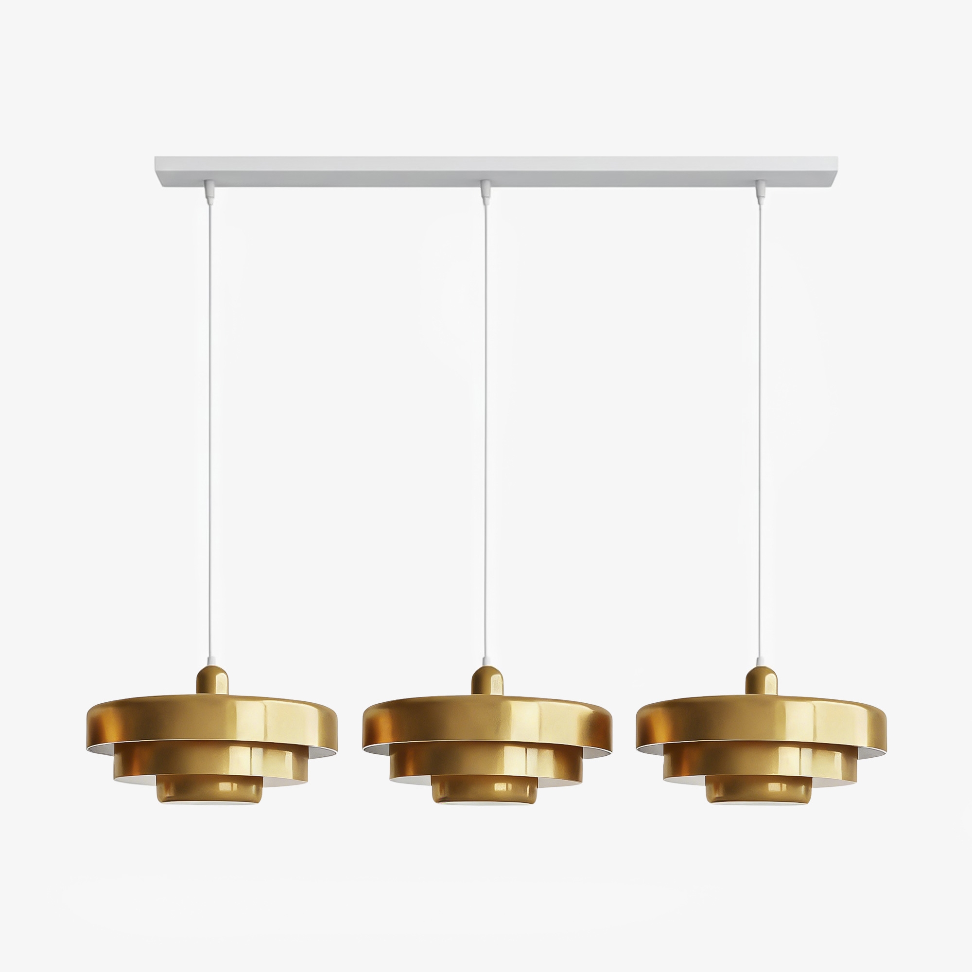 3 Tiers Bauhaus Nordic Macaron Pendant Light - Modern Pendant and Ceiling Light for Living Room KL30