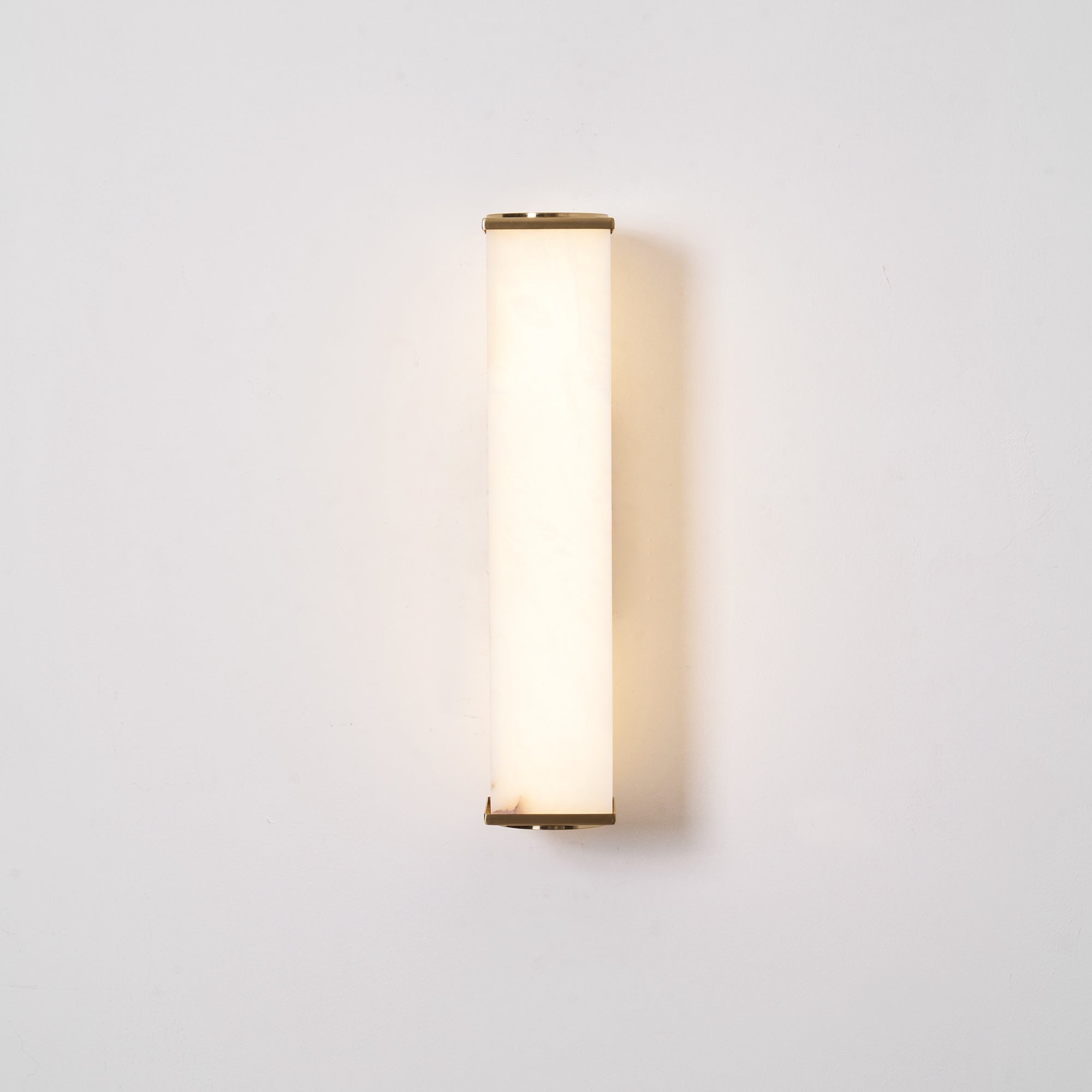 Cuboid Alabaster Wall Light D398