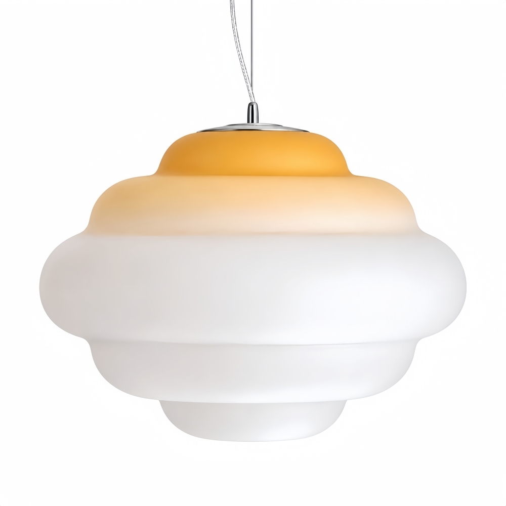 Gossax Cloud Glass Shaped Pendant Light - Nordic Style for Dining Room and Kitchen Island A51