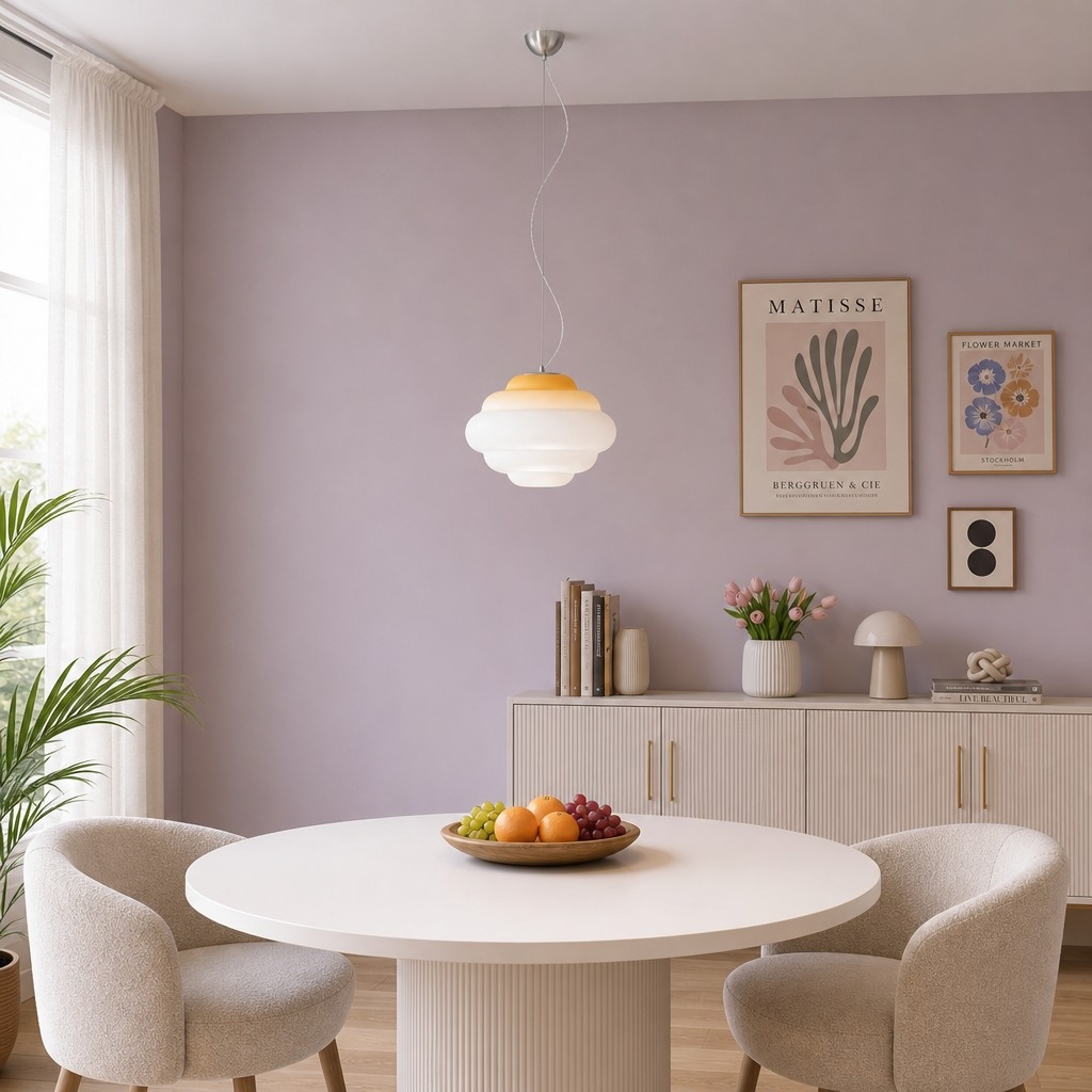 Gossax Cloud Glass Shaped Pendant Light - Nordic Style for Dining Room and Kitchen Island A51