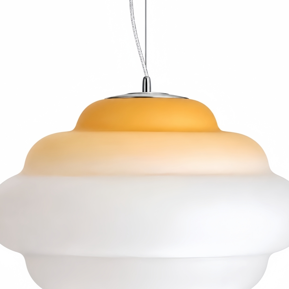 Gossax Cloud Glass Shaped Pendant Light - Nordic Style for Dining Room and Kitchen Island A51