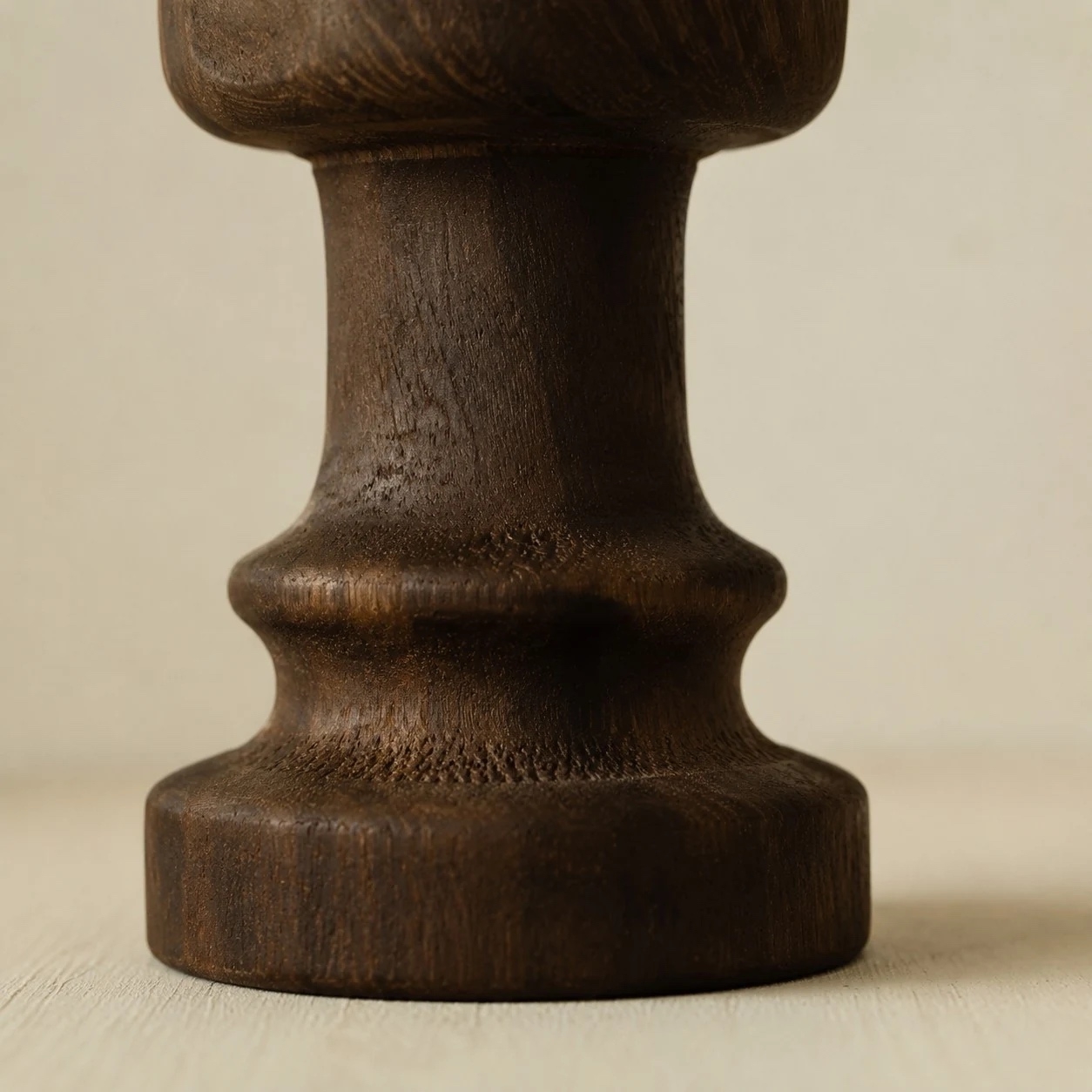 Wabi-Sabi Solid Wood Candle Holders