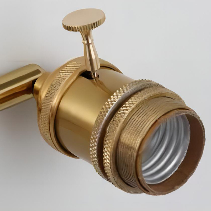 International standard metal lamp holder