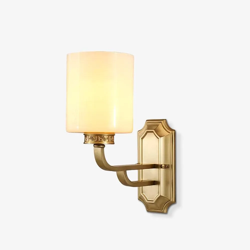 Nordic Copper Retro Wall Lamp KL414