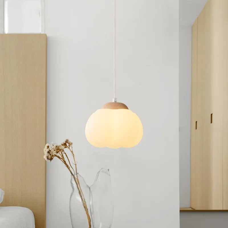 Art Deco Bauhaus Design Wooden Pendant Lamp KLO6