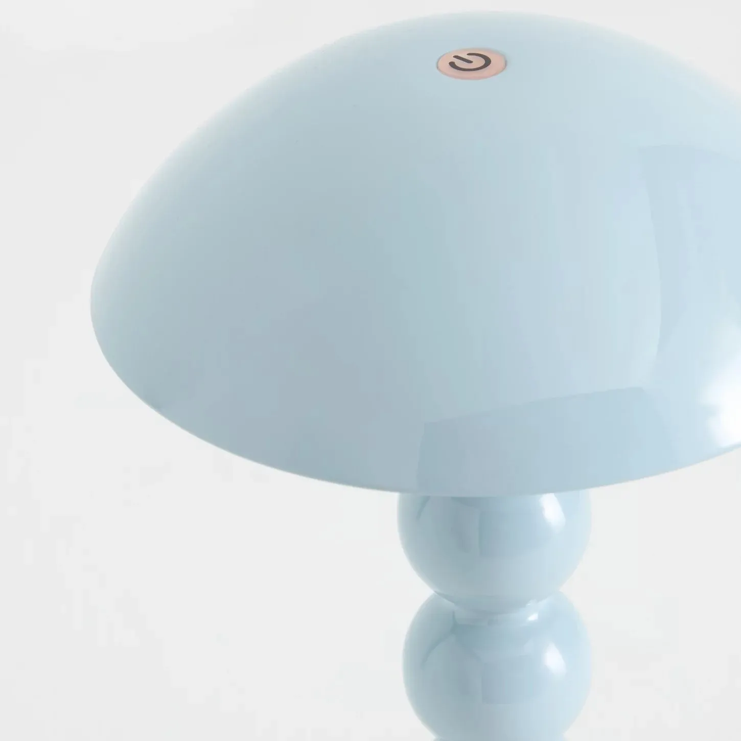 Modo LED Table Lamp - Orb-Stacked Base Mushroom Shade Perfect for Living Room or Bedroom KL1653