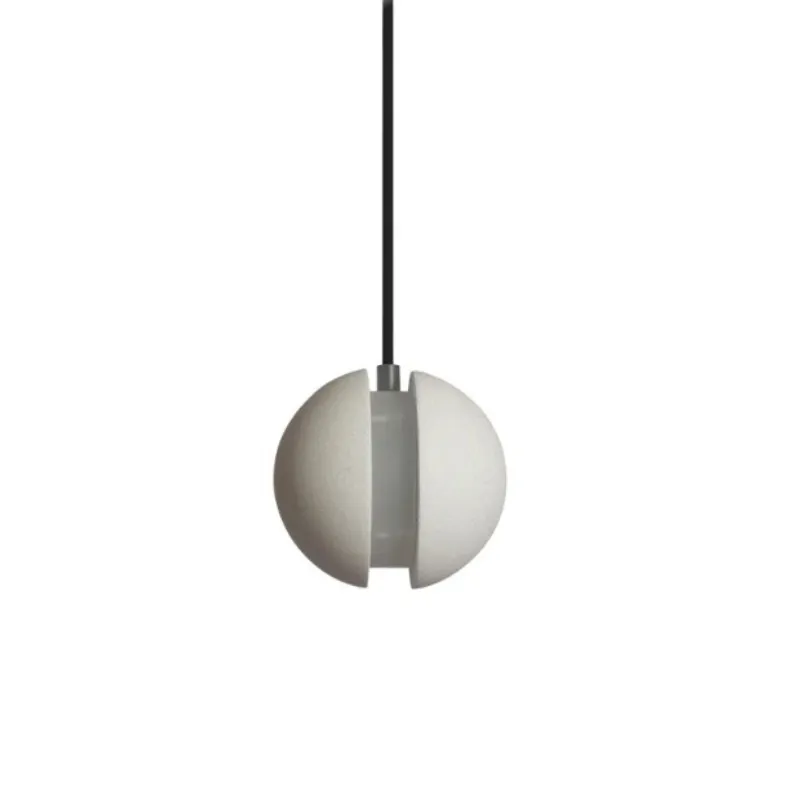 Minimalist Moon Cement Led Pendant Light KL199