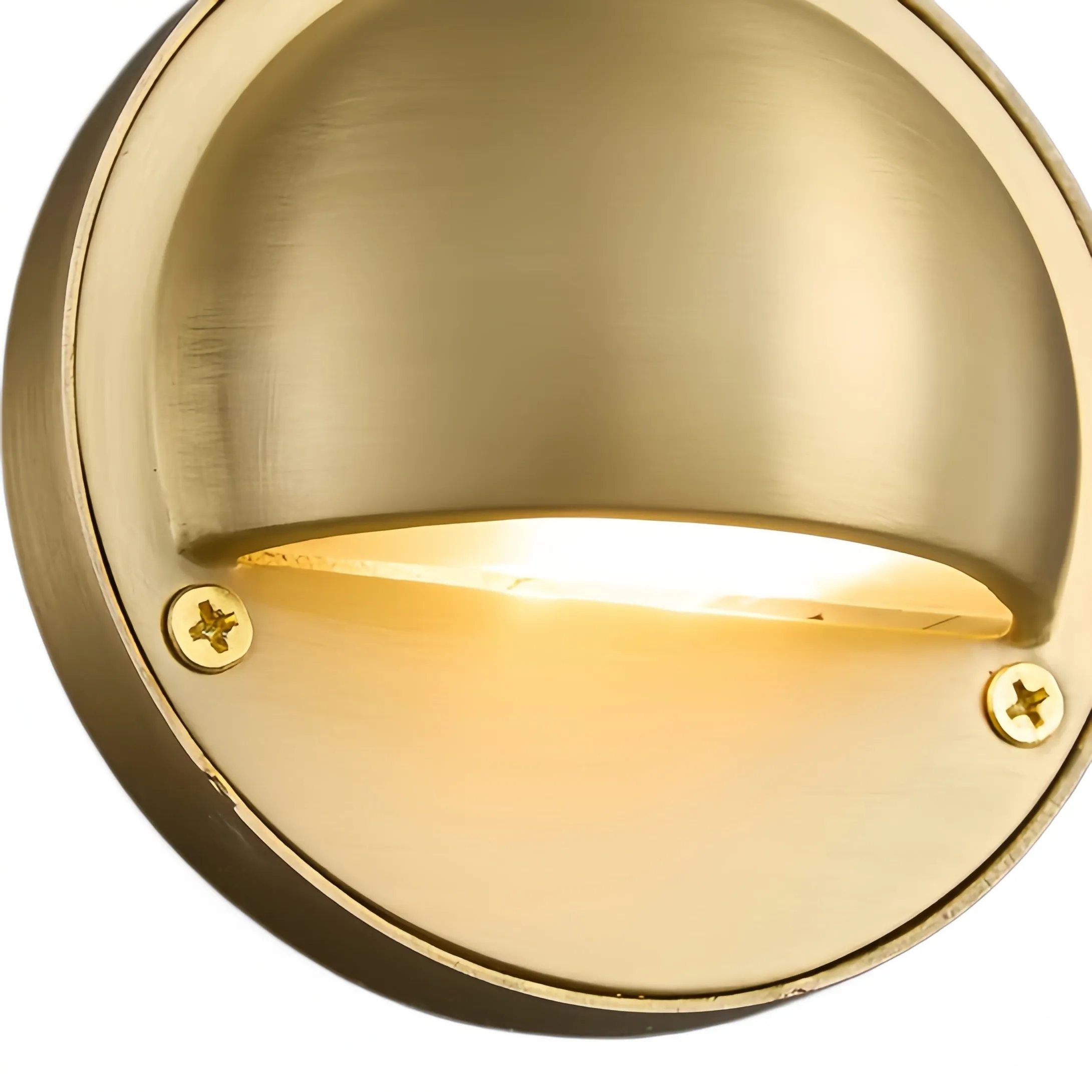 Ardelume Industrial Brass Wall Lamp - Weathered Metal Minimalist Indoor Sconce KL2368