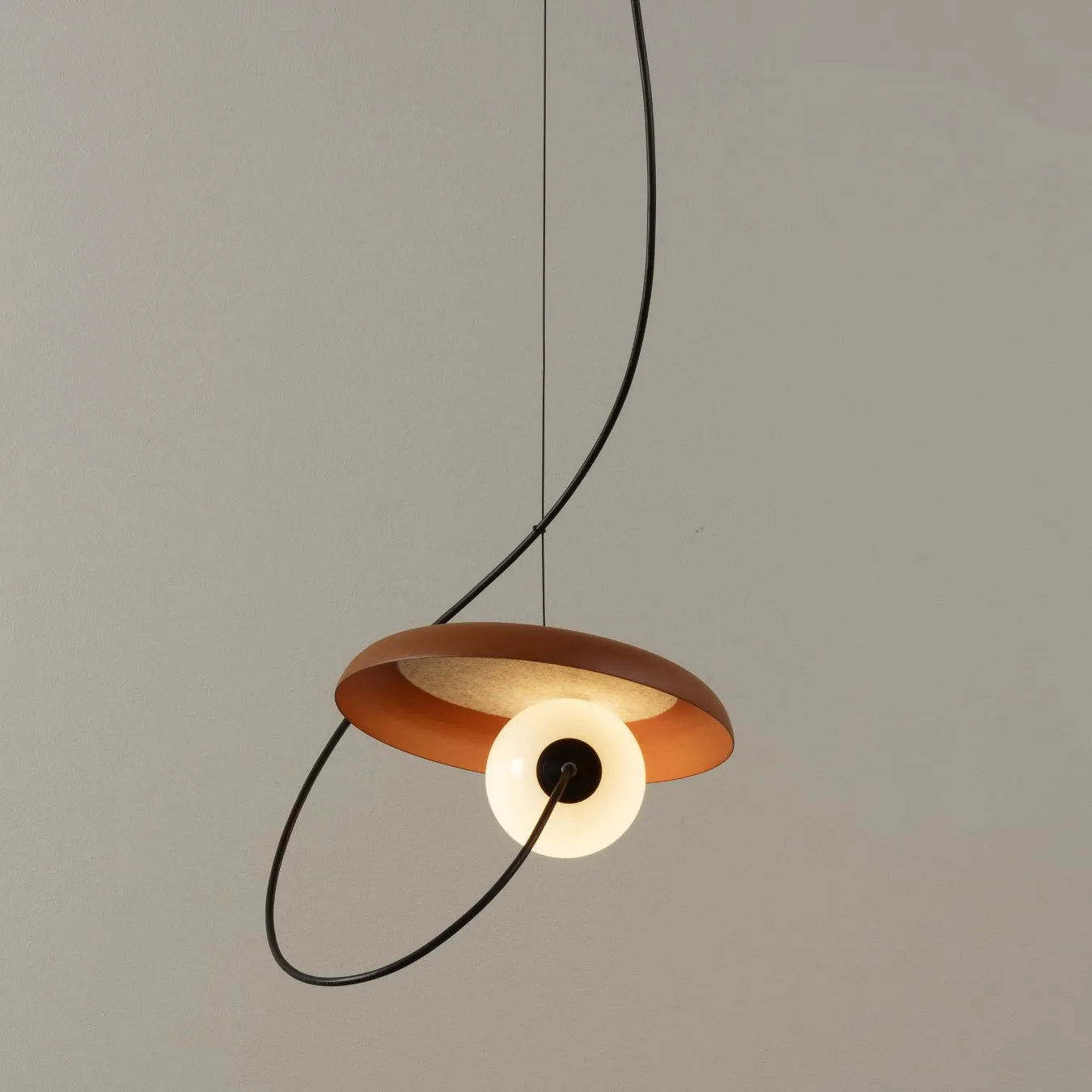 Acoustic Disc Pendant Lamp D448