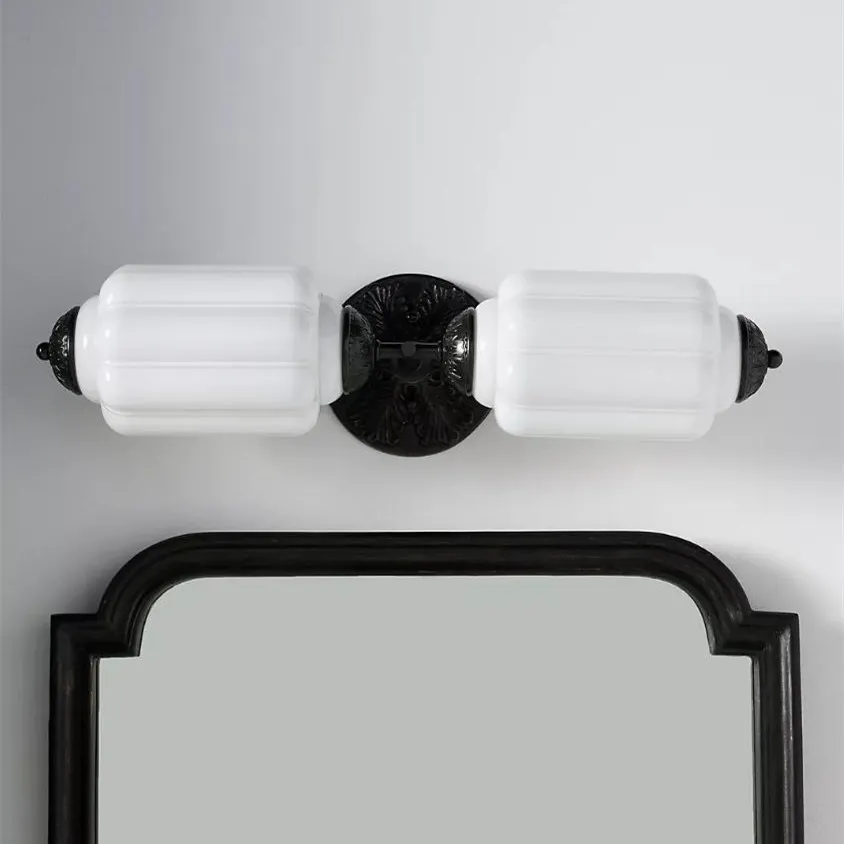 Eloise Pumkin Glass Vanity Sconce KL856