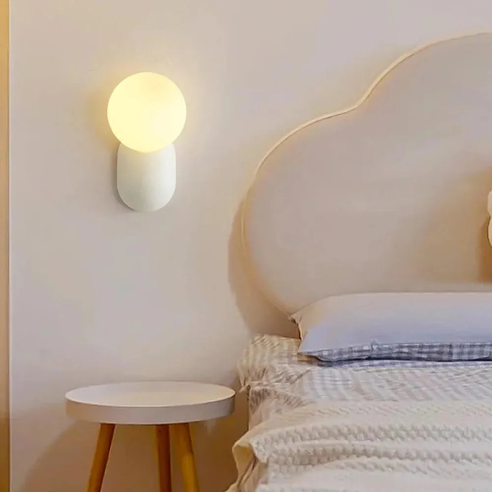 Luma Nordic Glass Orb Wall Light D784