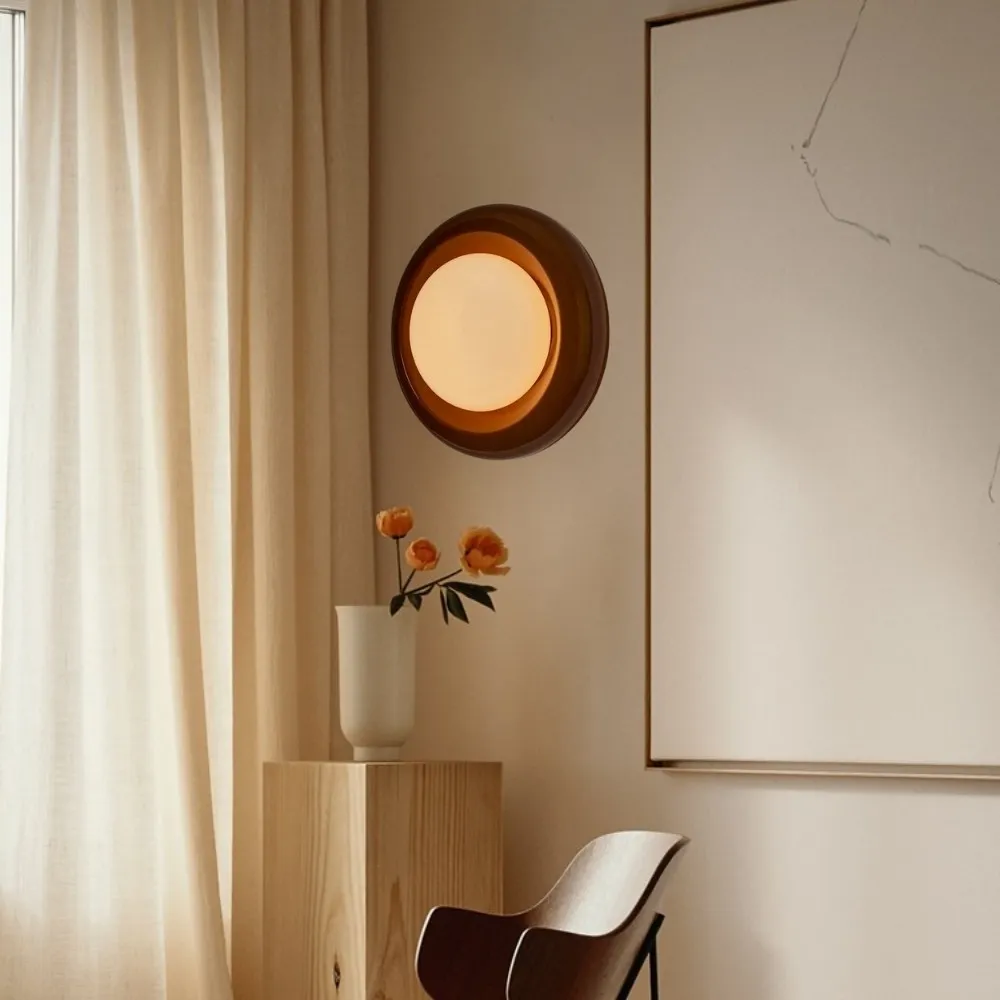 Elegant Glazed Ceramic Wall Sconce – Indoor & Outdoor Use KL1105