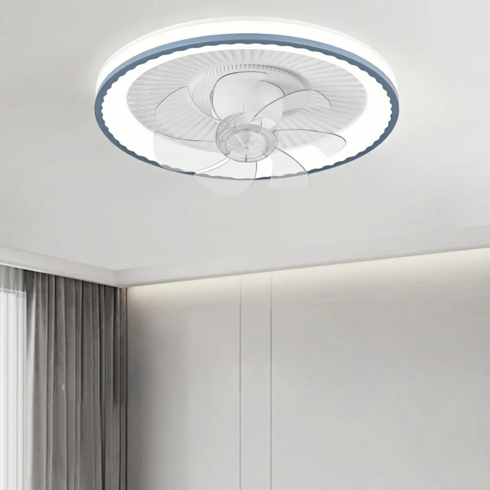 Modern Round Led Low Profile Ceiling Fan Light KL938