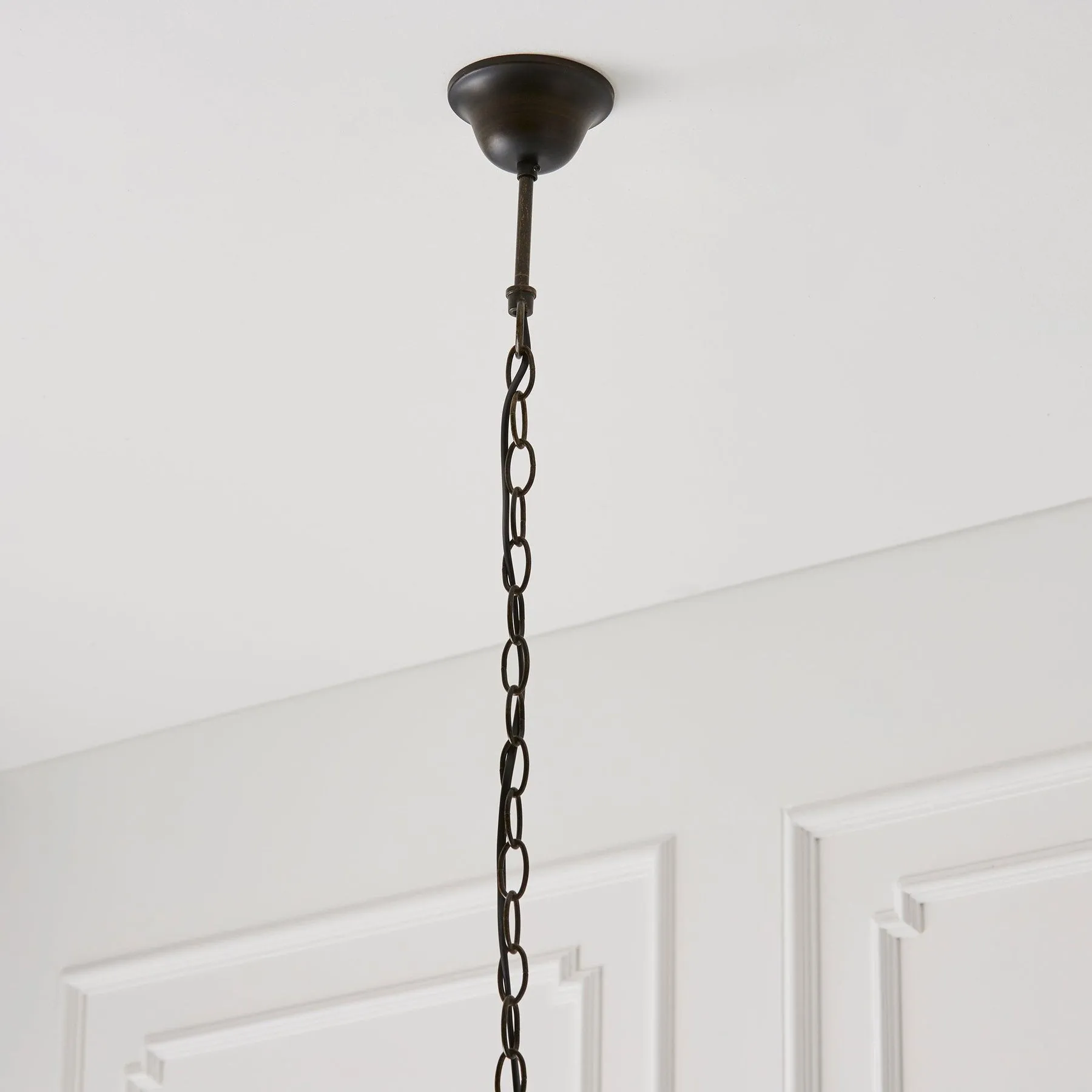 TF Hutchinson Tiffany Glass Pendant Light with Artistic Mosaic Design for Dining and Living Spaces KL1908