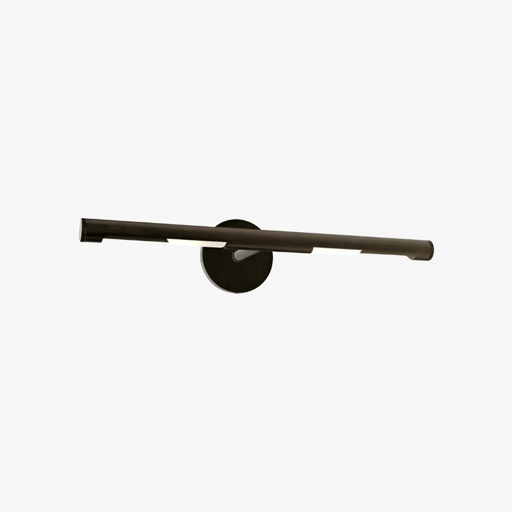 Aurix Wall Mount Art Light - Aged Finish Picture Light for Highlighting Canvases KL2166