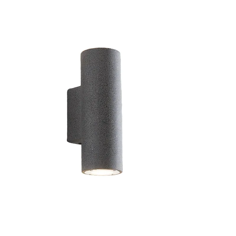 Midnight Glow Minimalist Cement Indoor Outdoor Wall Light D777
