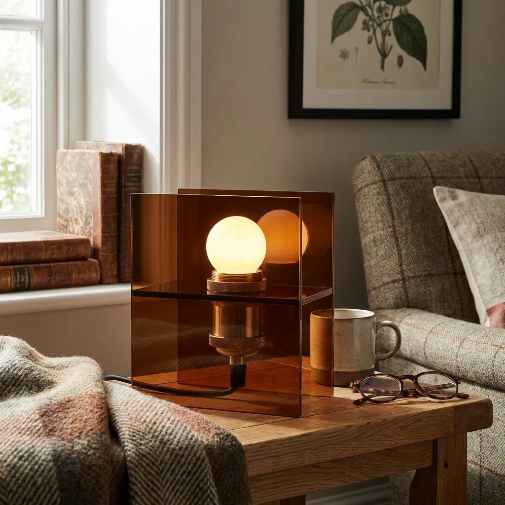 Sunset Glow Horizon Table Lamp - Contemporary Decorative Lighting for Home Interior Spaces KL2302