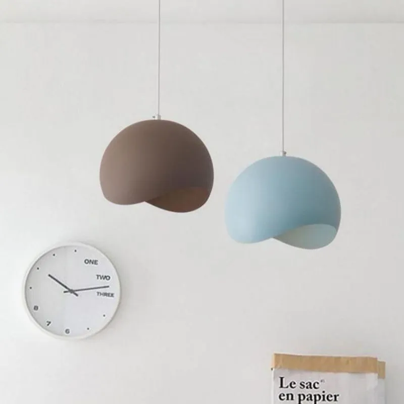 Scandinavian Macaron Eggshell Ball Pendant Light KL96