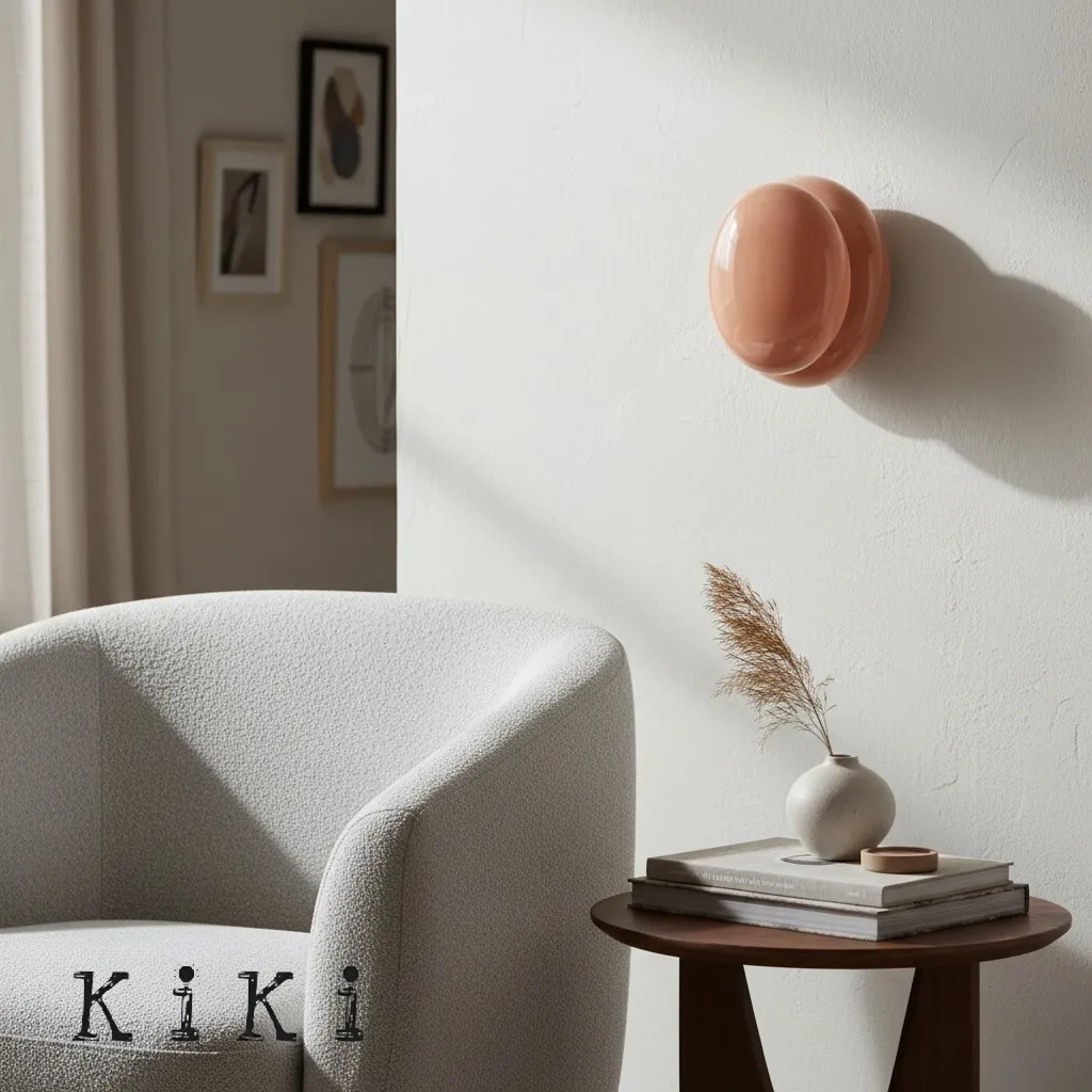 Orra Scandinavian Round Wall Sconce - Timeless Design for Spaces KL1560