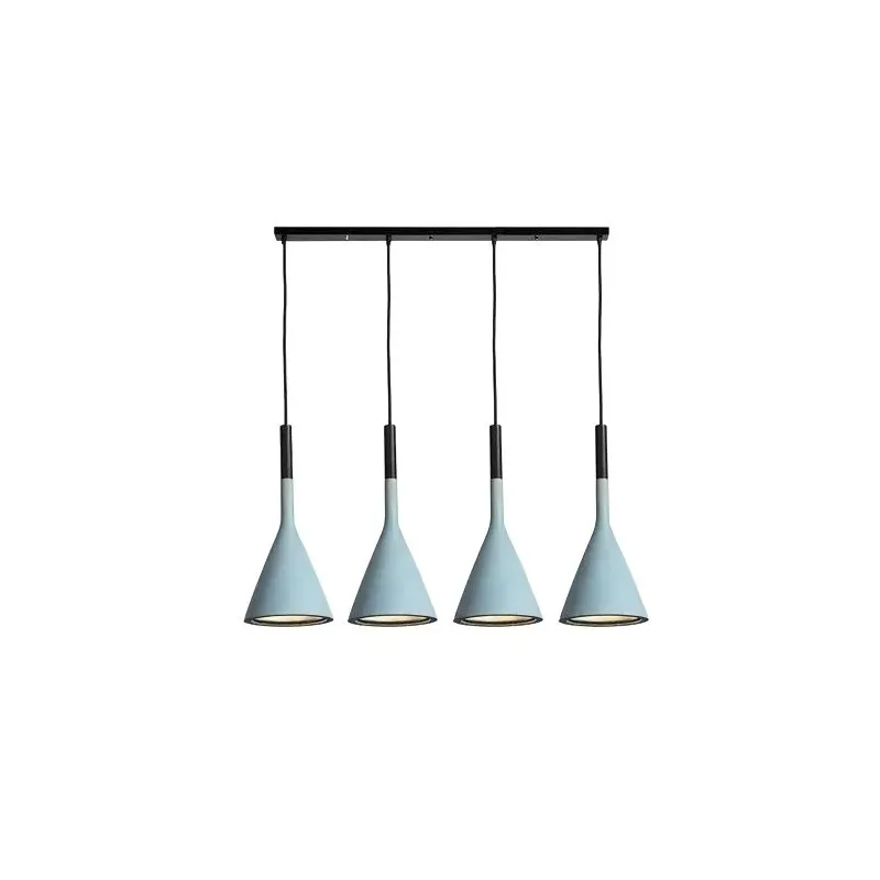 Aplomb Concrete Pendant Lamp - Minimalist Design Lighting for Dining Room and Office