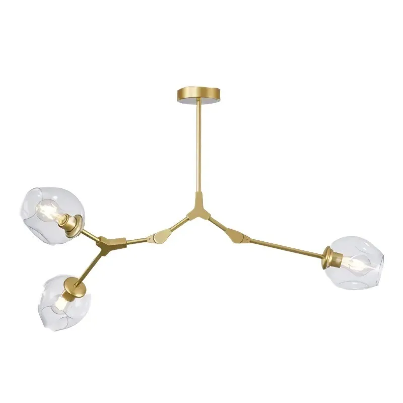 Branching bubble chandelier