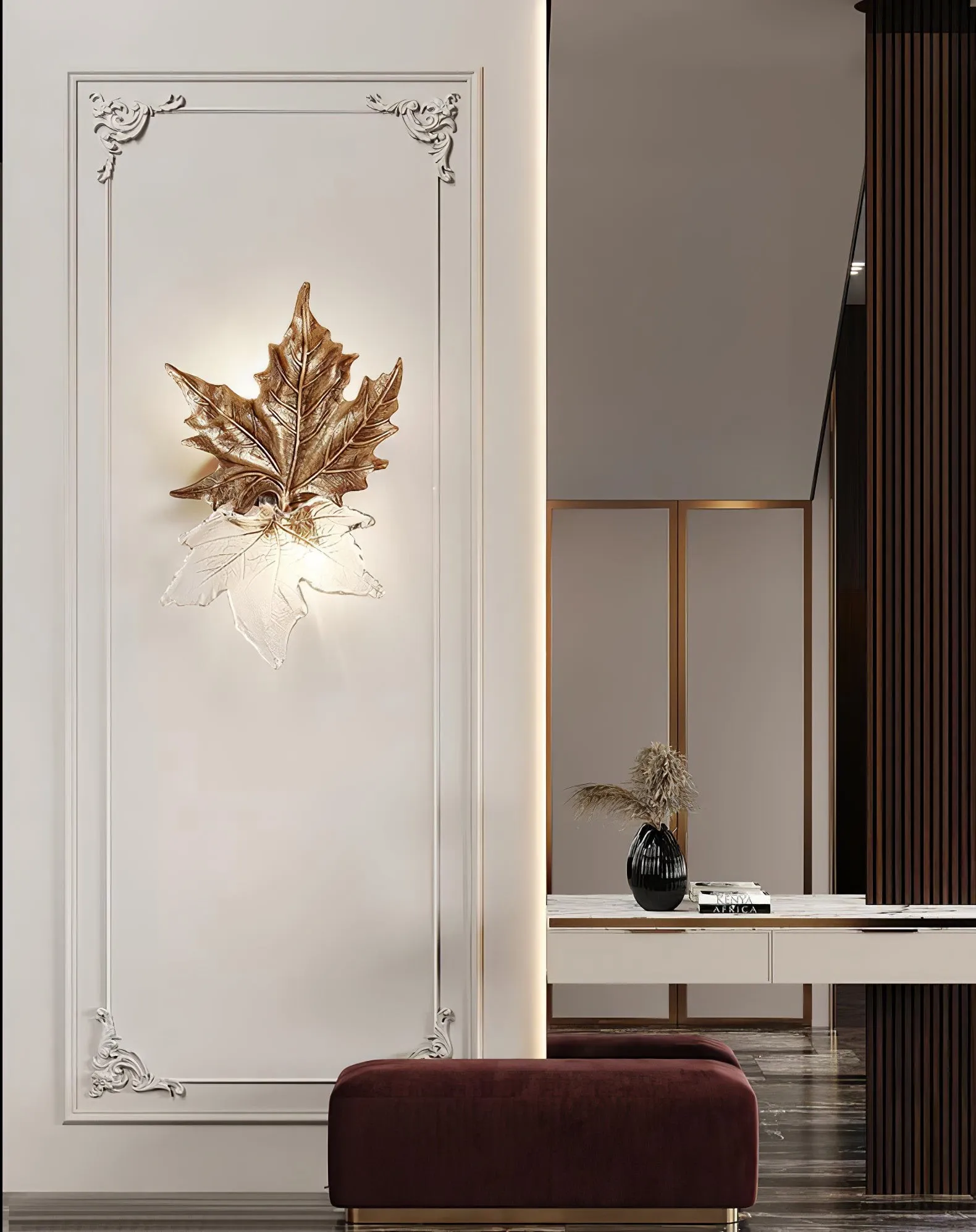 Folio Leaves Wall Lamp KL1023