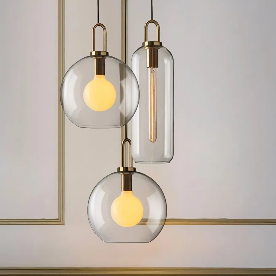 Glass Pendant Light