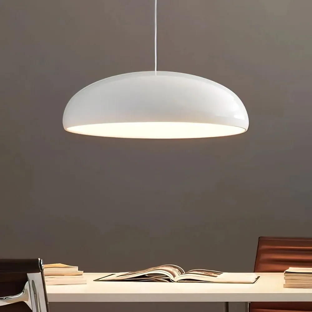 Pangen Dome Pendant Light - Modern Colorful Pendant Lamp for Living Room and Dining Space