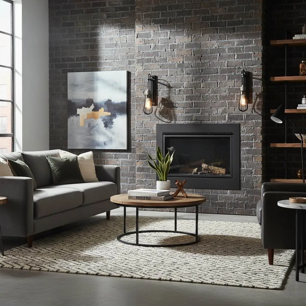 Readium Industrial Metal Wall Sconce - Modern Toggle Switch for Living Room and Study KL1839
