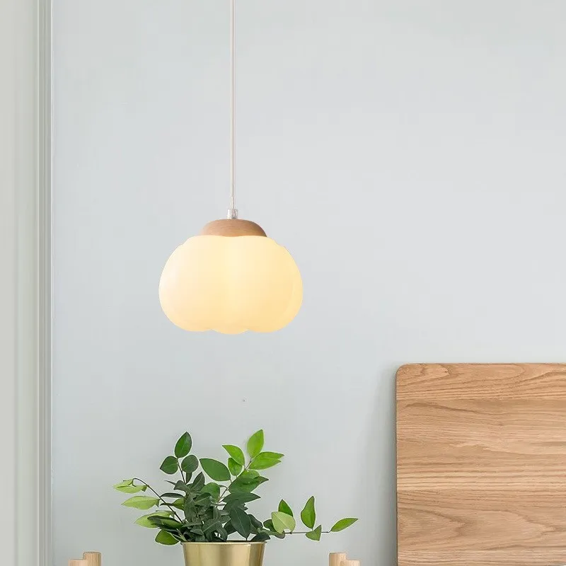 Art Deco Bauhaus Design Wooden Pendant Lamp KLO6