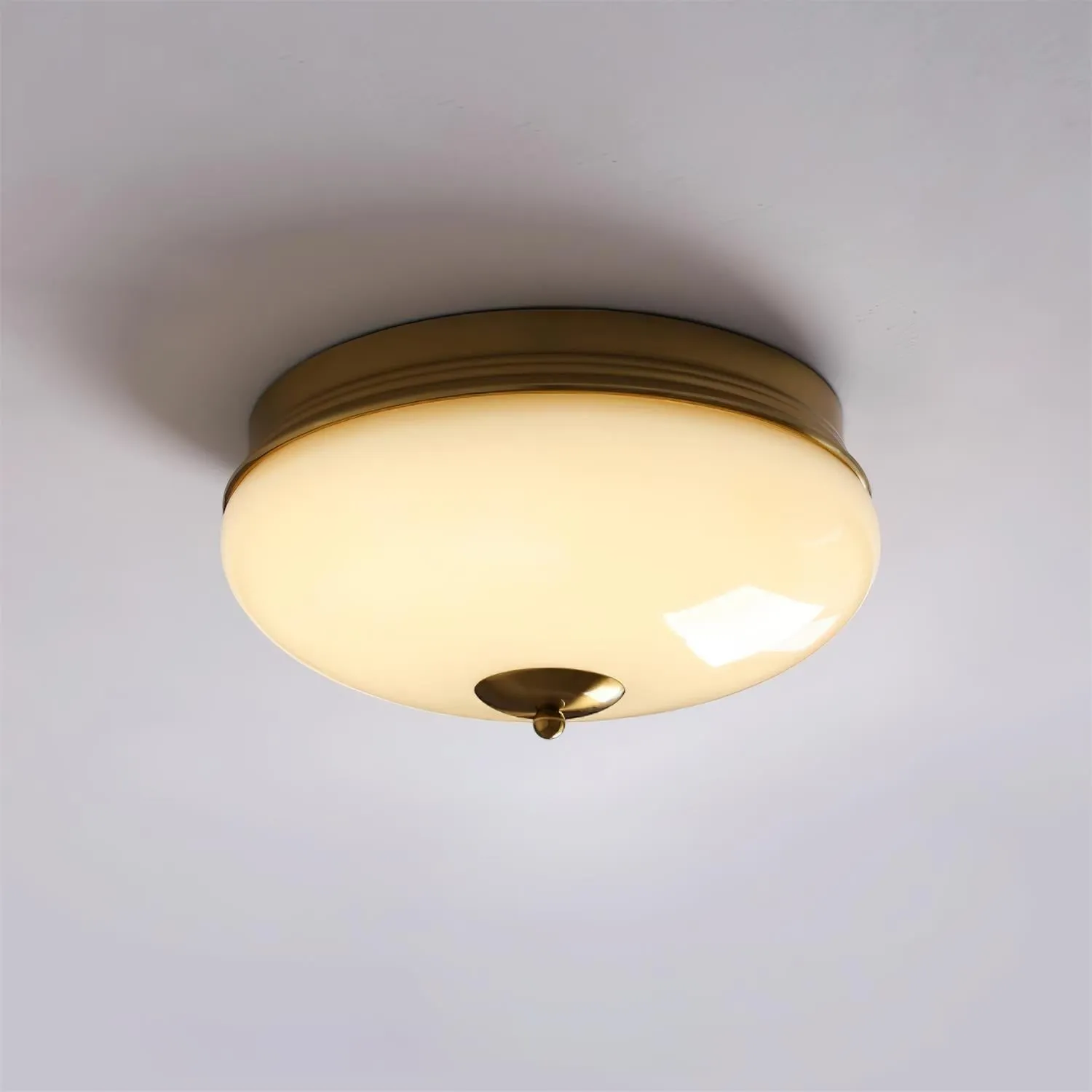 European Mid Century Cream Ceiling Light KL466