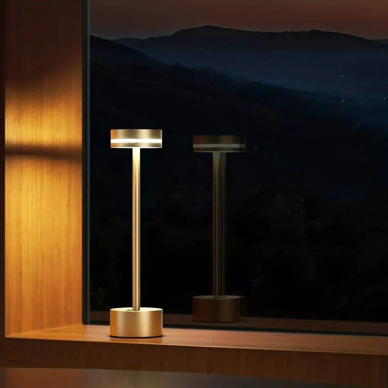 Frisbee Portable Touch Cordless LED Desk Lamp KL43
