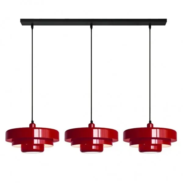 3 Tiers Bauhaus Nordic Macaron Pendant Light - Modern Pendant and Ceiling Light for Living Room KL30