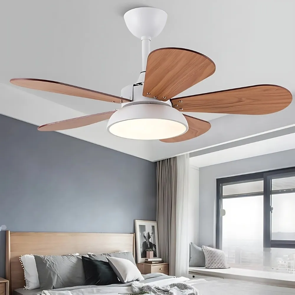 Modern Colorful Led Ceiling Fan Light For Kids Room KL947