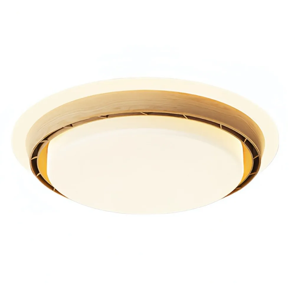 Modern Circular LED Bladeless Ceiling Fan with Light KL935