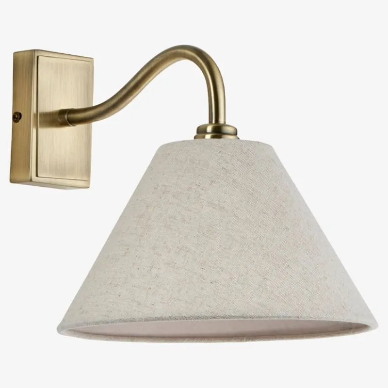 Lumweve Wall Light - Pleated Look Shade Refined Sconce for Corridor and Study KL1868
