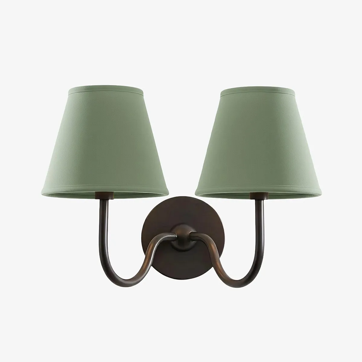 Luvora Vintage Pleated Shade Wall Lamp - Refined Linen Sconce For Bathroom or Corridor KL1272