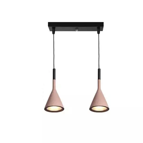 Aplomb Concrete Pendant Lamp - Minimalist Design Lighting for Dining Room and Office