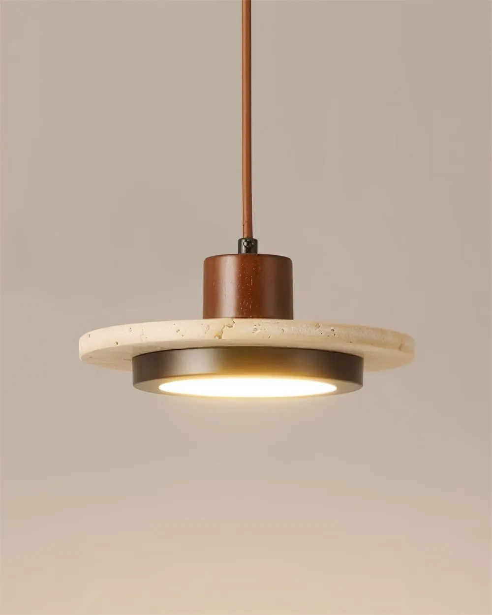 Creative Retro Regular Disc LED Pendant Lamp KL417