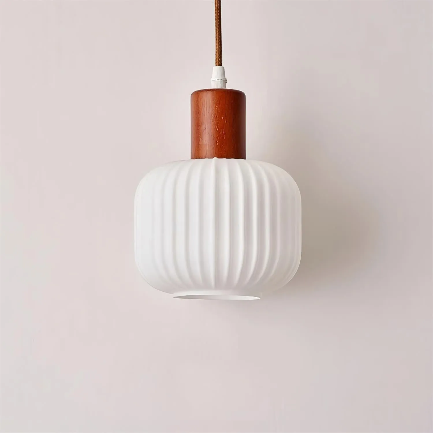 Mid Century Modern Glass Pot Pendant Lamp For Kitchen Island KL617