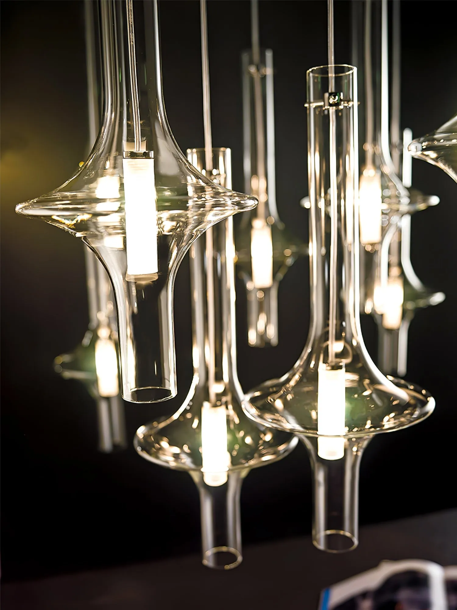Modern Creative Glass Tube Pendant Lamp KL762