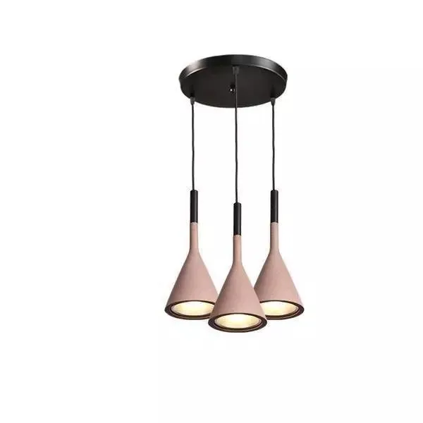 Aplomb Concrete Pendant Lamp - Minimalist Design Lighting for Dining Room and Office