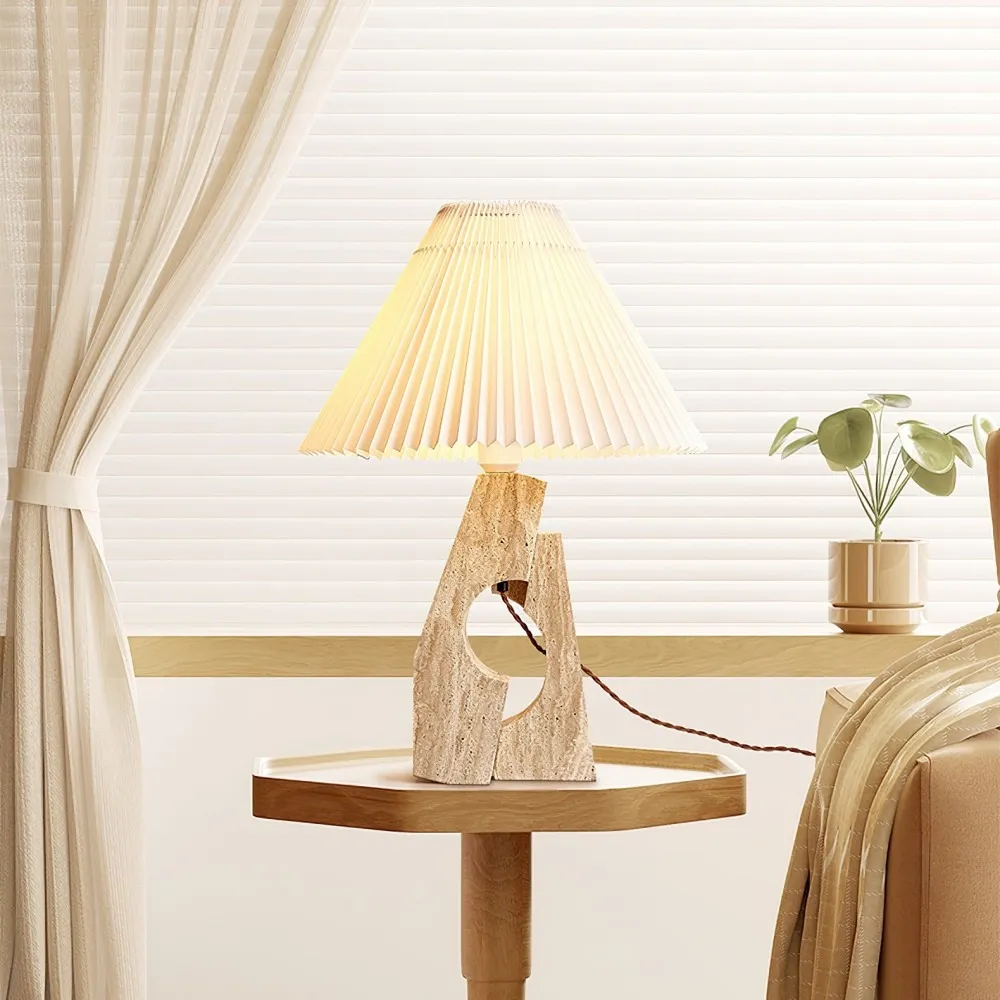 Modern Artistic Stone Pillar Table Lamp KL870