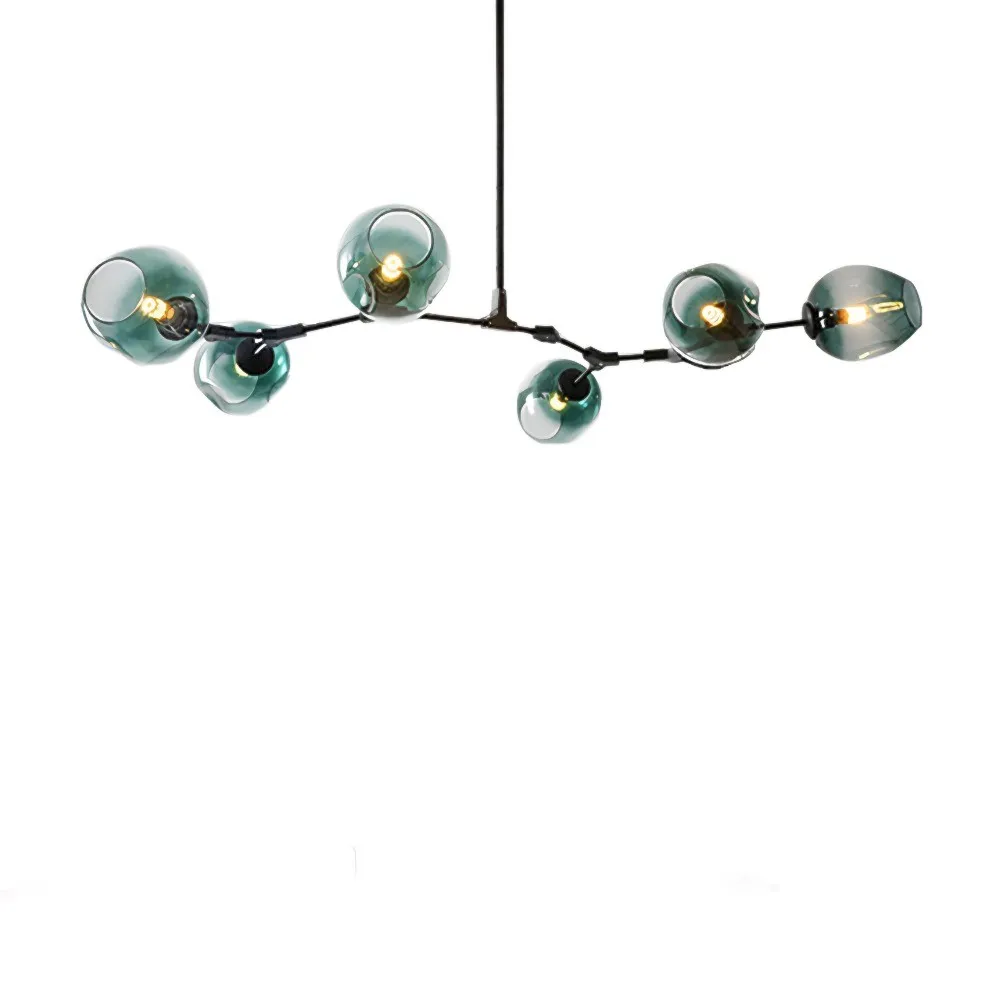 Branching bubble chandelier